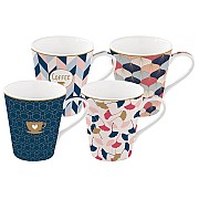 Набор: 4 кружки Милый дом Easy Life R2S 0,3 л