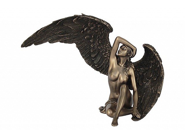 Статуэтка Ангел с поднятым крылом