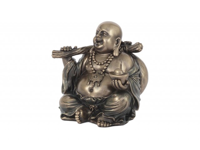 Статуэтка Будда с золотым слитком Veronese