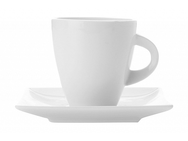 Чашка с блюдцем большая Восток-Запад Maxwell & Williams