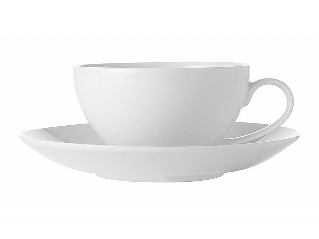 Чашка с блюдцем Белая коллекция Maxwell & Williams без индивидуальной упаковки