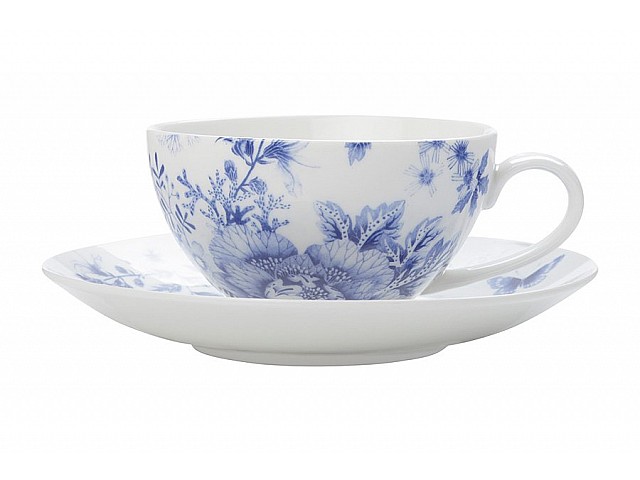 Чашка с блюдцем Цветочная поляна Maxwell & Williams 0,25 л