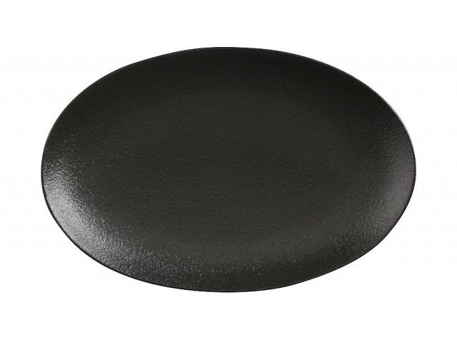 Тарелка овальная малая (чёрная) Икра Maxwell & Williams без индивидуальной упаковки