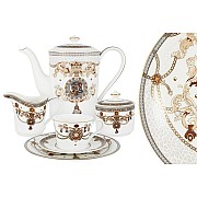 Чайный сервиз Принц Эдвард Anna Lafarg Emily 21 предмет на 6 персон