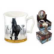 Кружка Лошади Вороная Carmani 0,4 л