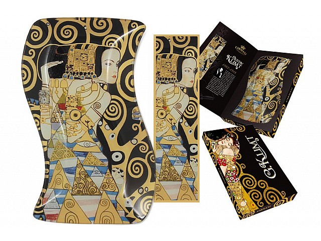 Тарелка фигурная Ожидание (Густав Климт)