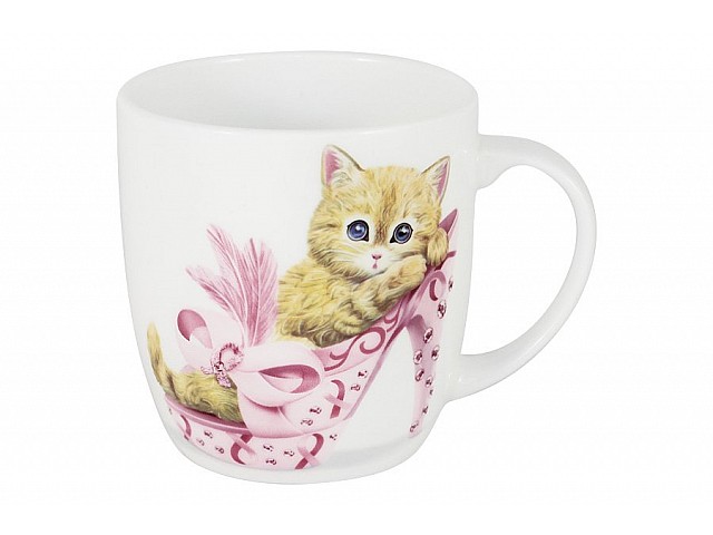 Кружка Котёнок в розовом Anna Lafarg Emily