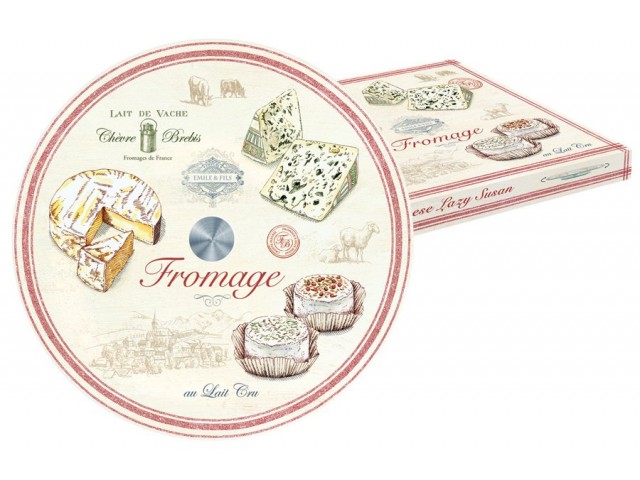 Блюдо стеклянное для сыра вращающееся FROMAGE Easy Life