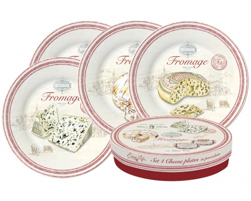 Набор из 4-х тарелок FROMAGE Easy Life R2S 19 см