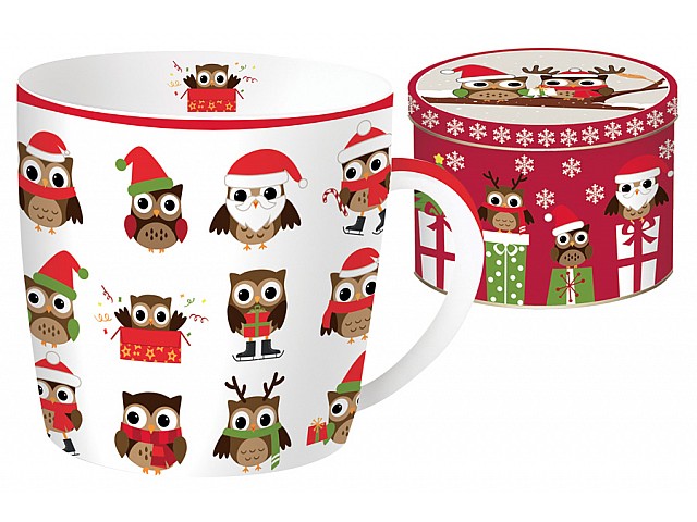 Кружка CHRISTMAS OWLS Easy Life R2S 0,35 л