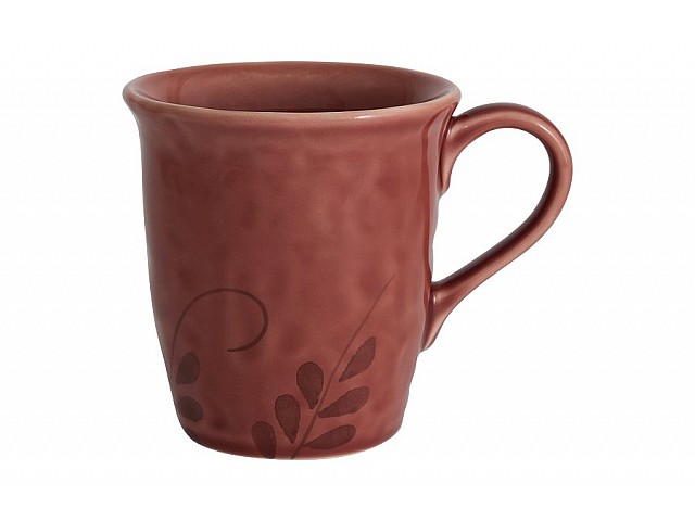 Кружка Листопад (бордо)