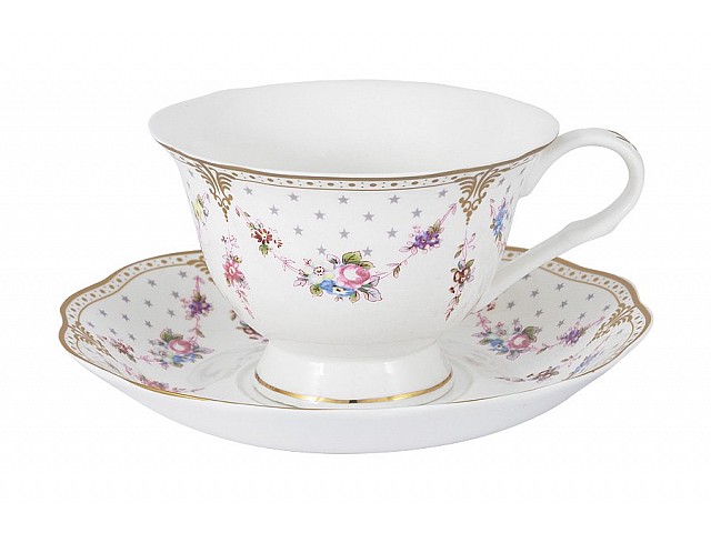 Чашка с блюдцем Ла-Рошель Colombo