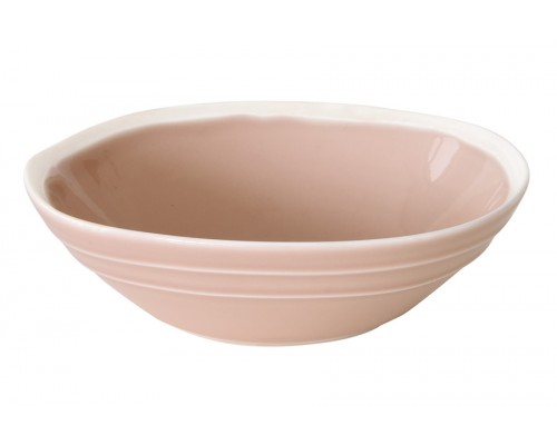 Тарелка суповая (розовый) Abitare