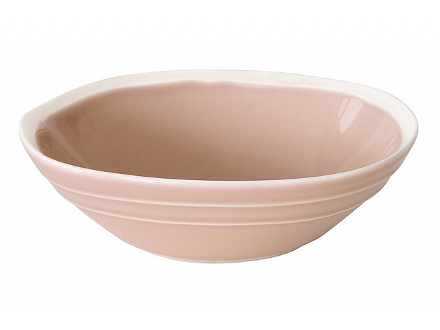 Тарелка суповая (розовый) Abitare
