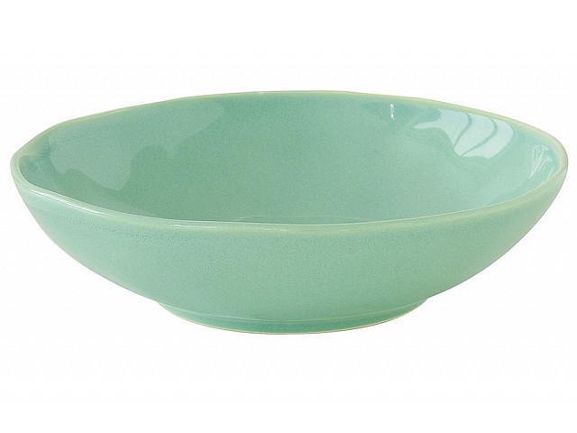 Тарелка суповая (мятный) Interiors 19 см