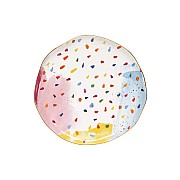 Тарелка закусочная Брызги красок