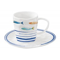 Чашка с блюдцем Морской берег 0,25 л