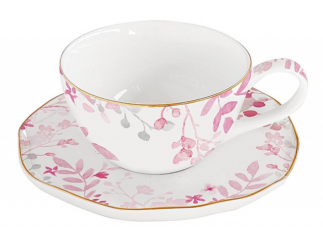 Чашка с блюдцем Парадайз Easy Life 250 мл