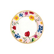 Тарелка десертная 19,5 см (розовый) Contessa