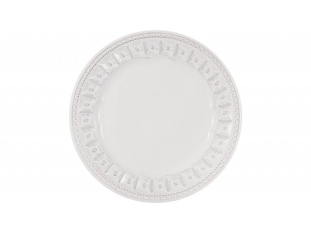 Тарелка закусочная 22 см Augusta (белый)