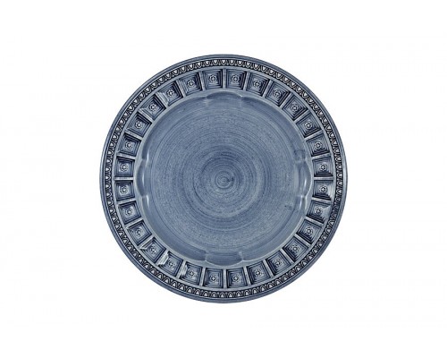 Тарелка закусочная Augusta (синий) 22 см