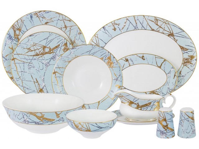Обеденный сервиз Марсель Anna Lafarg Emily на 6 персон