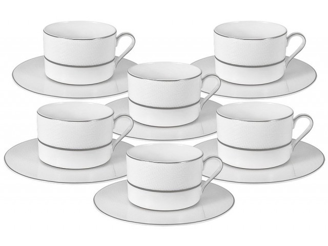 Чайный набор Миллениум Naomi : 6 чашек + 6 блюдец