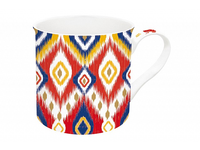 Кружка Easy Life R2S (красные ромбы)