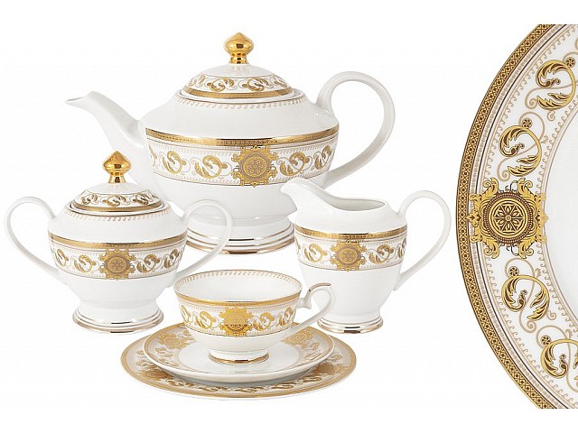 Чайный сервиз Эрмитаж Midori 23 предмета на 6 персон