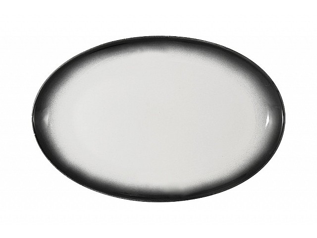 Тарелка овальная Икра (гранит) без индивидуальной упаковки