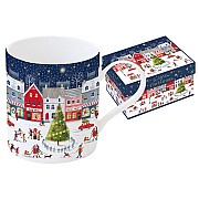 Кружка Новогодняя сказка, Деревня Easy Life R2S 0,34 л