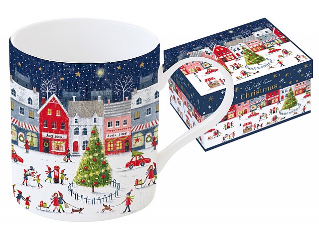 Кружка Новогодняя сказка, Деревня Easy Life R2S 0,34 л