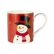 Кружка Glitter&Colour SNOWMAN Easy Life R2S 0,35 л