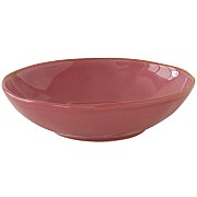 Тарелка суповая (тёмно-малиновый) Interiors Easy Life 19 см