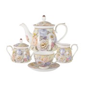 Чайный сервиз из 15 предметов на 6 персон Цветочный вальс Anna Lafarg Primavera