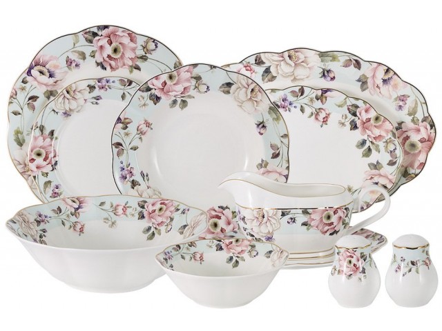 Обеденный сервиз Весенний сад Anna Lafarg Emily на 6 персон