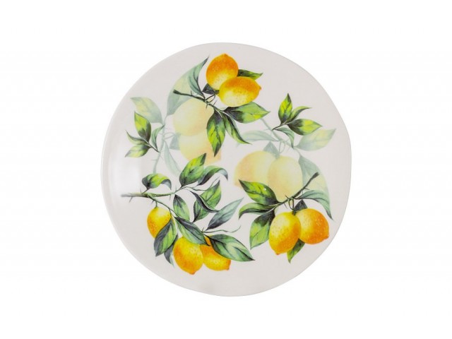 Тарелка салатная Лимоны Julia Vysotskaya 22 см