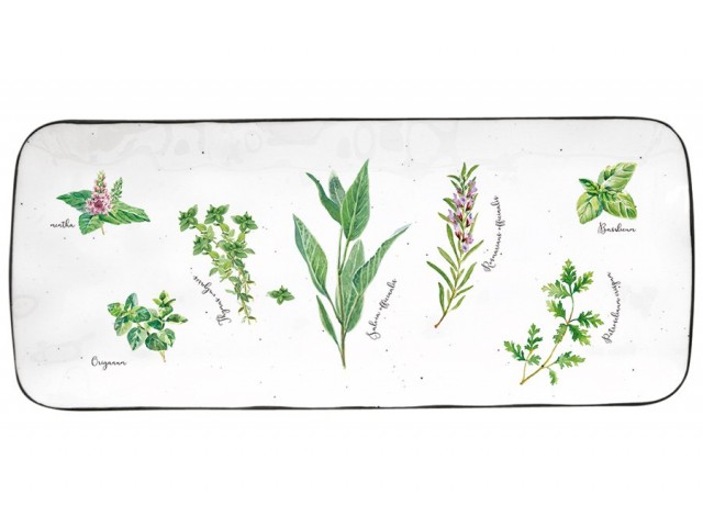 Блюдо прямоугольное Herbarium Easy Life (R2S) 36 см