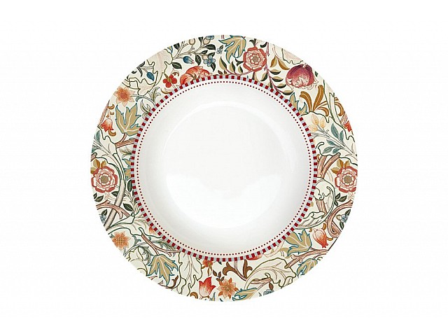 Тарелка суповая (кремовый) Уильям Моррис Easy Life (R2S) 21 см