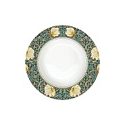 Тарелка суповая (темно-зелёный) Уильям Моррис Easy Life 21 см
