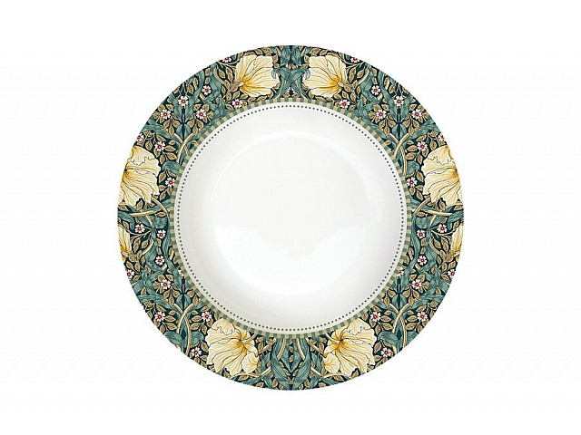 Тарелка суповая (темно-зелёный) Уильям Моррис Easy Life (R2S) 21 см