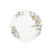 Тарелка обеденная (белый) Zen Garden