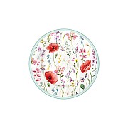 Тарелка закусочная Красные маки Easy Life 19 см