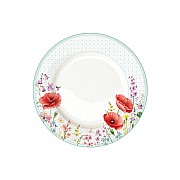 Тарелка обеденная Красные маки Easy Life 26 см