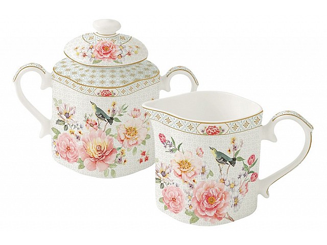 Набор: сахарница + молочник Райский сад Easy Life (R2S)