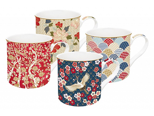 Набор из 4-х кружек Окинава Easy Life (R2S)