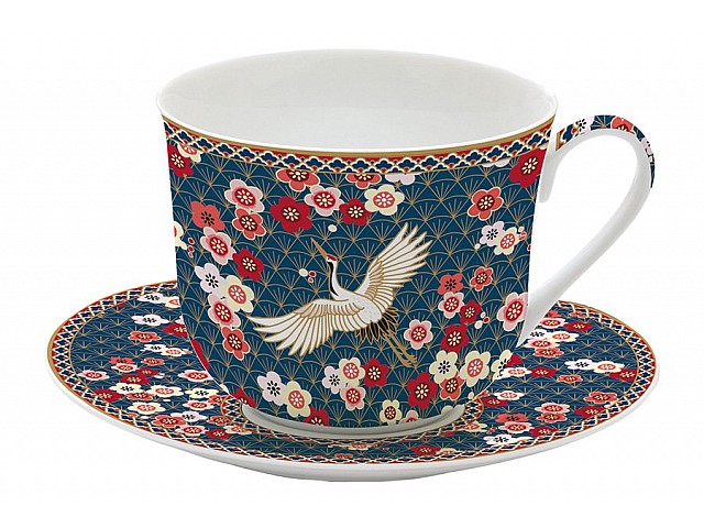 Чашка с блюдцем Окинава Easy Life (R2S)