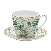Чашка с блюдцем Тропики Easy Life