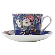 Чашка с блюдцем Цветочная муза 0,48 л