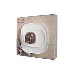 Набор посуды Форма Maxwell & Williams белый: тарелка + 2 салатника